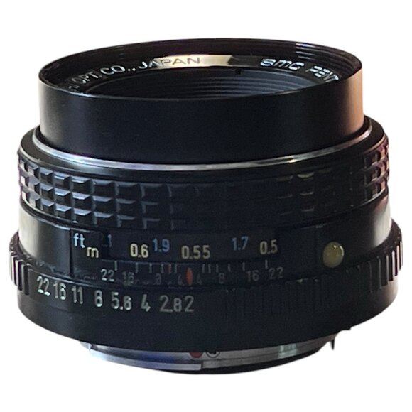 PENTAX SMC Pentax-M 50mm f/2 MF Prime Standard Lens K-mount - Picture 8 of 9
